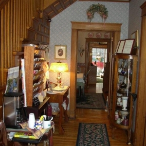 Foyer at Rose and Thistle B&B